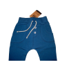 Spodnie bawełniane chłopięce<br />WIZYTOWE - MROFI - NIEBIESKIE <br /> Rozmiary 92 - 98